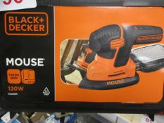 Black & Decker KA2500K 120w Sanding mouse , 240v, boxed