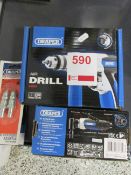 Draper 83961 air drill and Draper air die grinder, boxed
