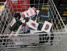 Assorted Makita knife & tool holders, mobile phone and pen holders