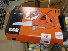 Black & Decker KS 890EK 400W scorpion saw, 240v, boxed