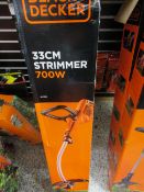 Black & Decker GL7033 700w 33cm strimmer, 240v, boxed