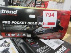 Trend Pro pocket hole jig, ref. PH/JIG/AK