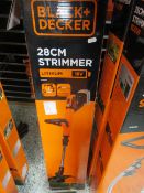 Black & Decker STC 1820 PCB 18v cordless 28cm strimmer - body, boxed