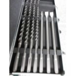 Metabo 7 piece drill bit/chisel set for SDS-MOX hammers