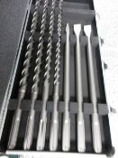 Metabo 7 piece drill bit/chisel set for SDS-MOX hammers