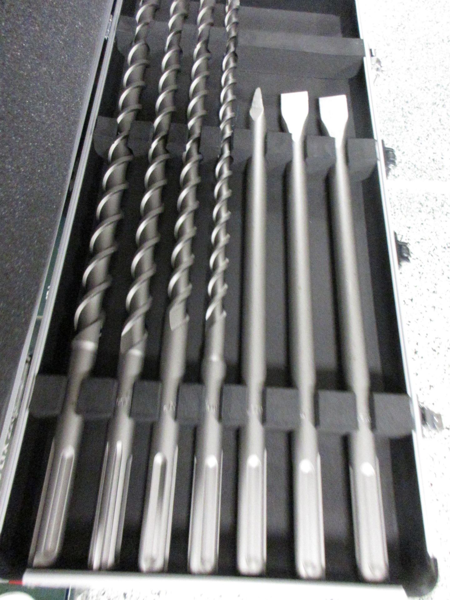 Metabo 7 piece drill bit/chisel set for SDS-MOX hammers