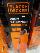 Black & Decker STC 1820 PCB 18v cordless 28cm strimmer - body, boxed