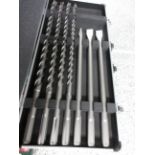 Metabo 7 piece drill bit/chisel set for SDS-MOX hammers