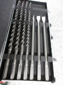 Metabo 7 piece drill bit/chisel set for SDS-MOX hammers