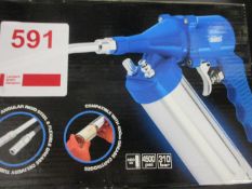 Draper 70836 continuous action air grease gun, boxed