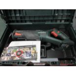 Metabo SSE 18 LTX BL 18v cordless reciprocating saw - body
