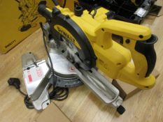 Dewalt DWS777 compound mitre saw, 240v