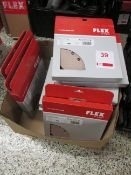 Quantity of flex sanding discs, P80, 225mm dia