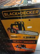 Black & Decker GKC 3630L20 30cm cordless chain saw, 36v, boxed