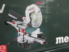 Metabo KGS 18 LTX BL 305 cordless compound sliding mitre saw, 110 x 305mm - body, boxed
