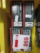 Eight Metabo Futuro top keyless chucks, type 805-2/13, 0-13mm