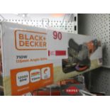 Black & Decker BEG010A5 710w 115mm angle grinder, 240v, boxed