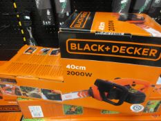Black & Decker BECS2040 40 CM 2000W chainsaw, 240v, boxed