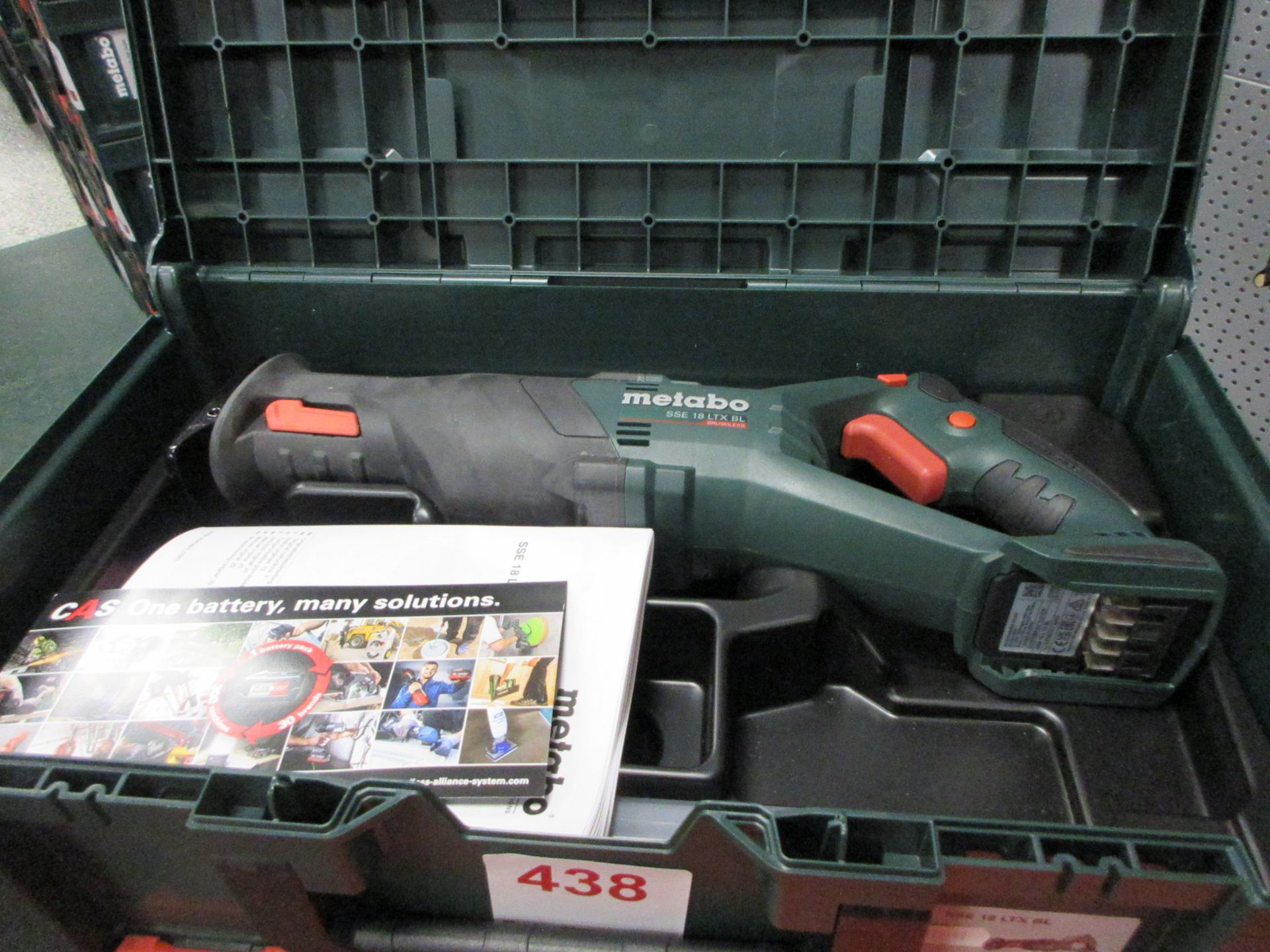 Metabo SSE 18 LTX BL 18v cordless reciprocating saw - body