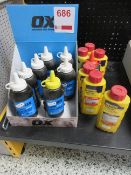 Quantity of marking chalk