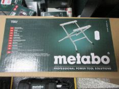 Metabo TSU foldable stand for table saw, boxed