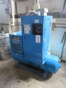 Hydrovane HVO7VRS V07AERD67-4035V500 receiver mounted air compressor, serial no. V07-005576-1203