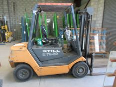 Stihl R70-30 duplex mast diesel forklift truck, serial no. 70342592max capacity 3000kg, max lift