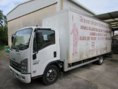 Isuzu Easy Shift Forward N75.190 Auto Euro 6 7.5t rigid box Registration: WX71 YMR Recorded