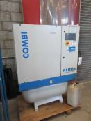 Almig Compressor Systems Combi receiver mounted air compressor, serial no. 50058397 PoWRA: A ‘