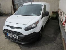 Ford Transit Connect 210L2 diesel 1.5 Tdci van Registration: YO66 BVL Recorded mileage 87,413 MOT: