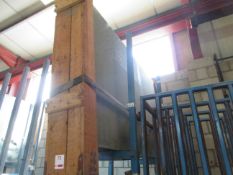 Approx 20 sheets of frosted glass, approx. 1.3m x 2m