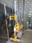 Qualtrolift Tiger Mule 1030 mobile manual suction lifter, 300kg capacity (2014) with Tiger automatic