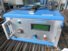 Bystronic Suregas gas filler, serial no. 1-150307