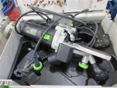 Festool OFK 700 laminate trimmer and case