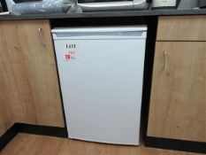 Unbranded undercounter fridge Please note; This LOT is located upstairs with no mechanical lifting