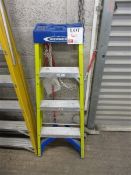 Werner step ladder, 3-rung