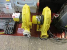 Two 240v air blowers