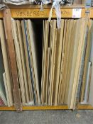 Assorted quantity of various 18mm veneered boards