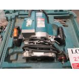 Makita 3612 240v corded router with case
