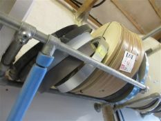 Twenty two various sized and coloured edge banding rolls
