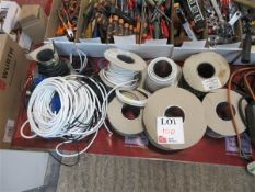 Eight part rolls of various cables