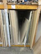 Assorted quantity of various 12mm MDF boards