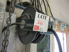 Erbauer air line hosing, retractable reel & gun and tyre inflator