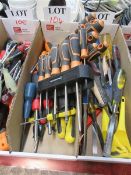 Selection of various screwdrivers