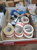 Assortment of tape and tape dispensers