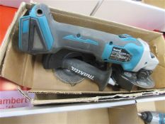 Makita DGA504 angle grinder, no battery