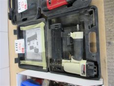 Axminster pneumatic stapler & case