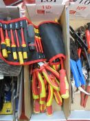 Selection of vairous phaling, forge steel, hand tools