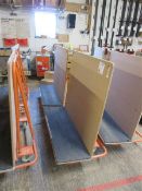 Heavy duty board trolley
