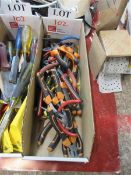 Selection of various pliers